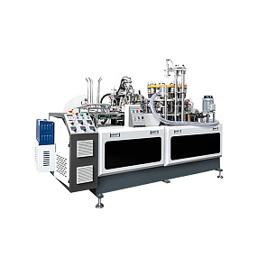 Высокоскоростной станок для производства бумажных стаканчиков с приемным столом MYC-OCM12